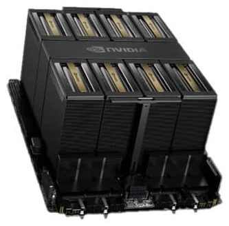 NVIDIA HGX Blackwell multi-GPU baseboard reference illustration