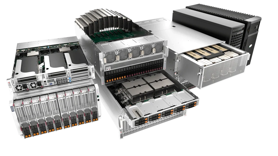 Supermicro server portfolio supporting NVIDIA L40S GPUs